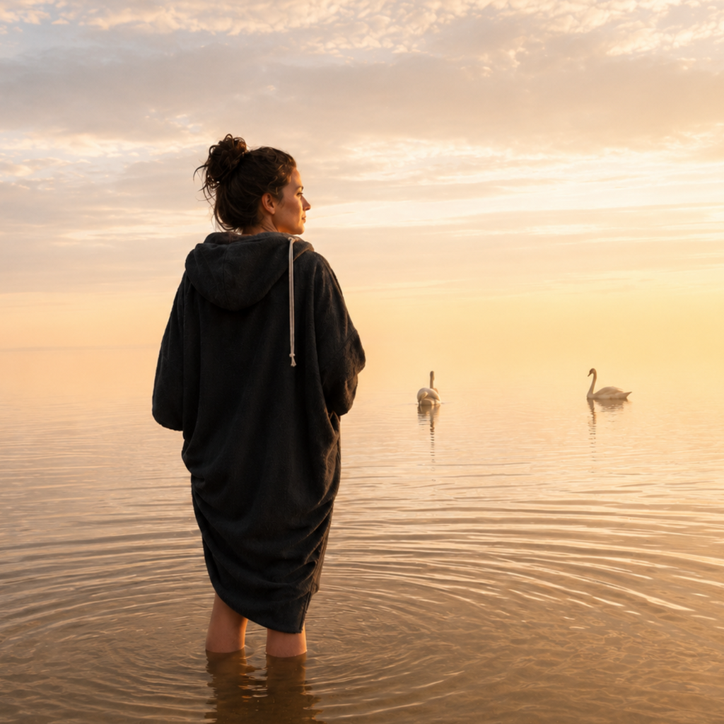 Premium Terry Towel Poncho