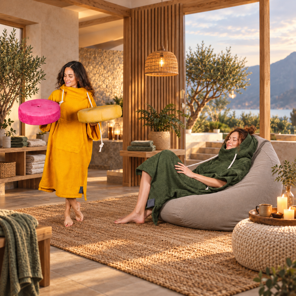 Premium Terry Towel Poncho